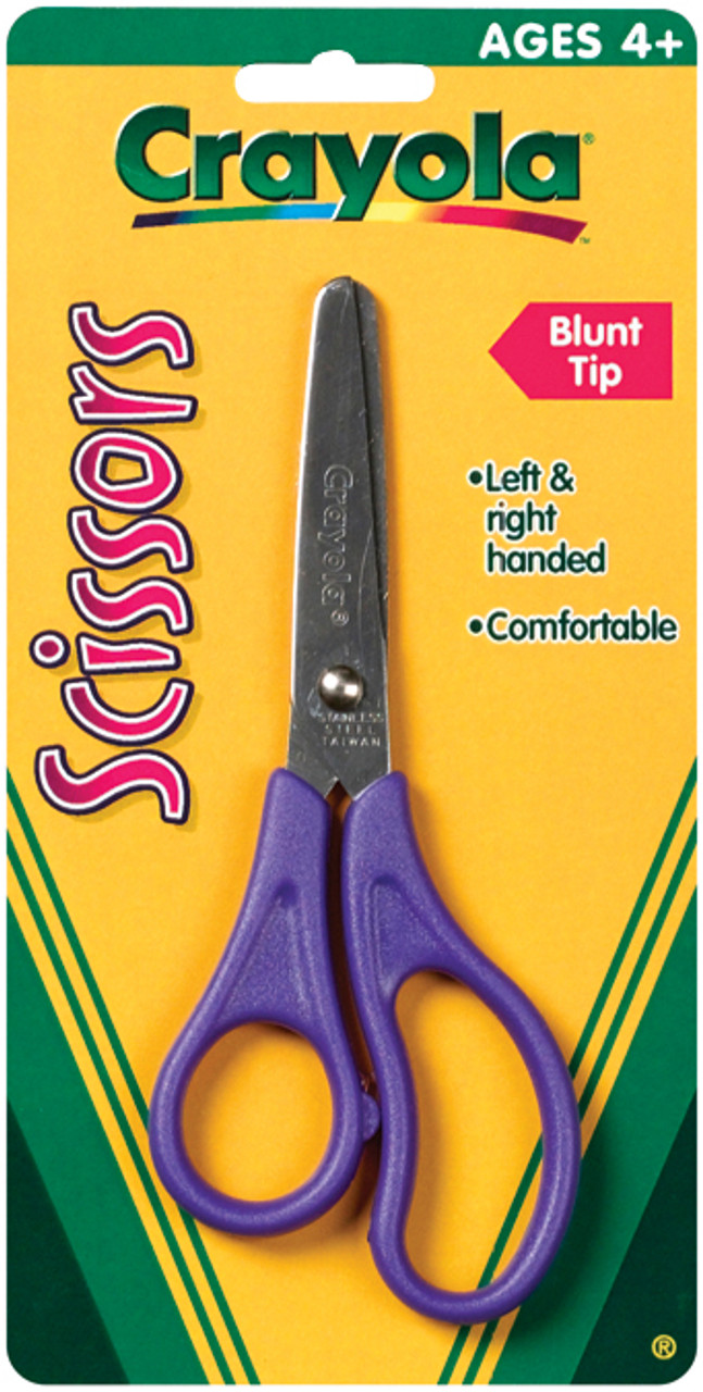 6 Pack Crayola Blunt Tip Scissors 569-3009 - GettyCrafts